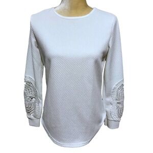 Gamiss NWOT White Thermal Top Women S